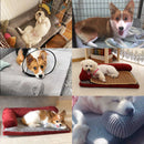 Dog Sofa Bed Pet Soft Lounger Cushion Big Dog Kennel Puppy L Shaped Couch Bed For Small Medium Large Dogs - anconmall