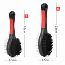 Pet Dog Grooming Comb Steel Double Sided Bath Brush Pet Hair Cleaning Massage Combs tool Pet Hair Remover Brush - anconmall