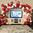 Christmas Balloon Garland Arch kit 2022 Merry Christmas Decorations For Home Xmas Balloon Navidad Noel Gift New Year 2023 - anconmall