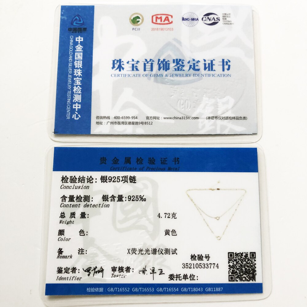 Charm Necklace Golden Carriers Winter Fashion Jewelry Europe 925 Sterling Silver Bohemia Gift For Women Girls