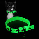 4PCS Luminous Collars For Cat Pet Collar For Cats And Dogs Luminous Bell Collar Adjustable Rubber Luminous - anconmall