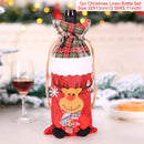 Christmas Wine Bottle Cover Merry Christmas Decorations For Home 2022 Christmas Ornament New Year 2023 Xmas Navidad Natal Gifts