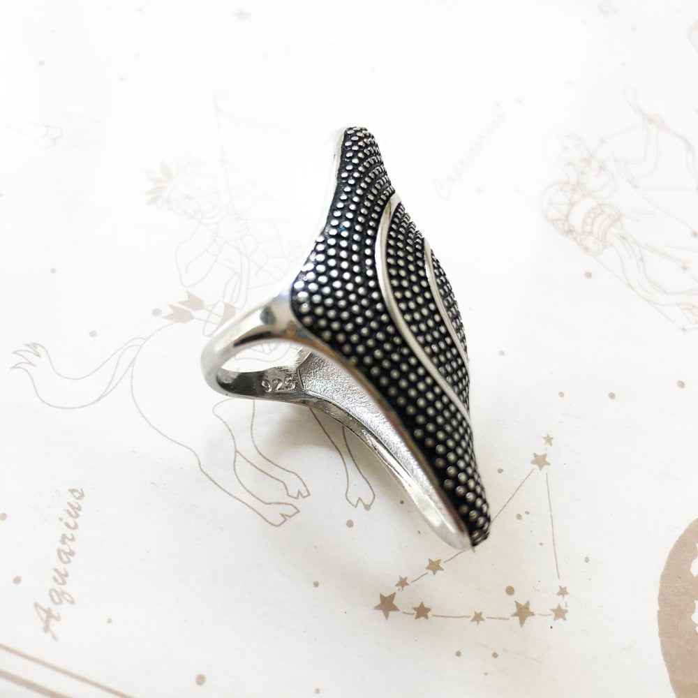 Large Statement Ring Kathmandu,Fine Jewerly For Women Men,2021 Autumn Brand New Gift In 925 Sterling Silver