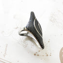 Large Statement Ring Kathmandu,Fine Jewerly For Women Men,2021 Autumn Brand New Gift In 925 Sterling Silver