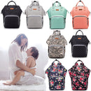 Fashion Maternity Backpack Diaper Bag Large Waterproof Backpack for Mom Travel Baby Bags Multifunction Baby Changing Bags
