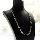 Charm Necklace Link Chain Winter New Fashion Jewelry Europe 925 Sterling Silver Gift For Women Men