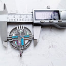 Sun Symbol Pendant,2022 Spring Fine Jewelry Europe Accessorie 925 Sterling Silver Turquoise Bohemia Gift For Woman Men