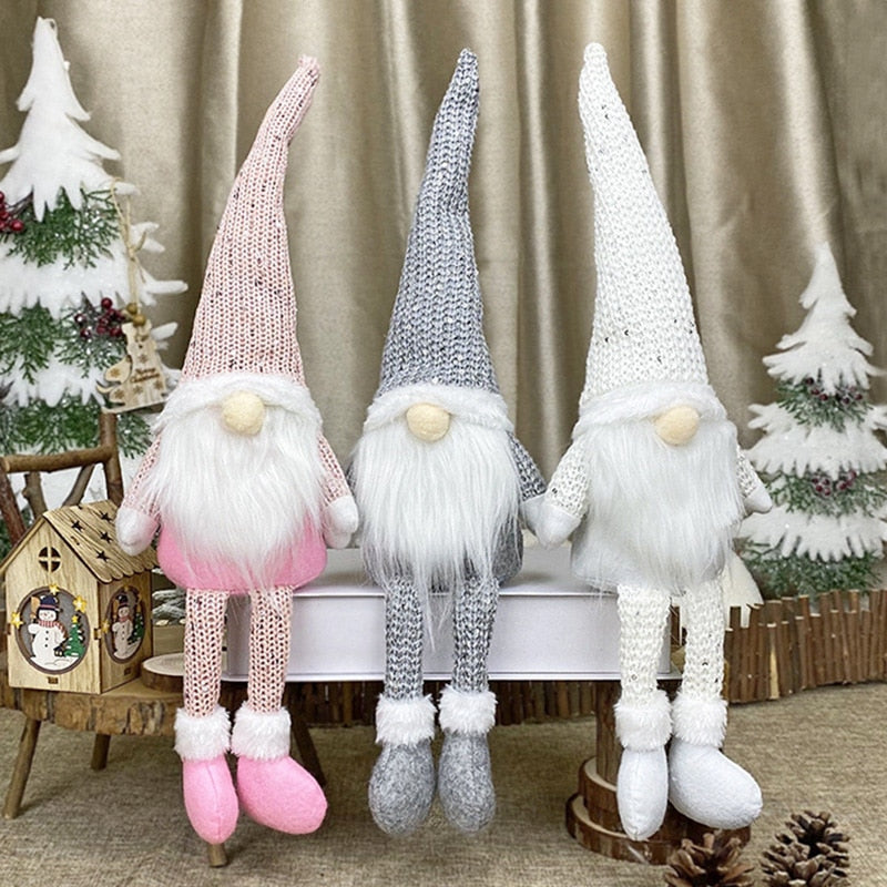 Christmas Faceless Doll Merry Christmas Decorations For Home Christmas Ornaments Xmas Navidad Natal New Year 2022 Kids Gift