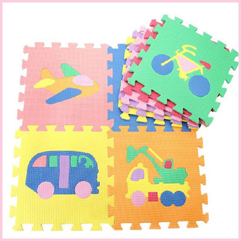 Children's Mat EVA Kids Foam Puzzle Carpet Baby Play Mat Interlocking Floor Tiles with Alphabet and Numbers DropShipping