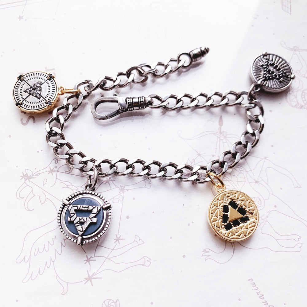 Elements of Nature Chain Bracelet For Women Men 925 Sterling Silver Expressive Talisman Fine Jewelry Party Gifts