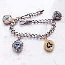 Elements of Nature Chain Bracelet For Women Men 925 Sterling Silver Expressive Talisman Fine Jewelry Party Gifts