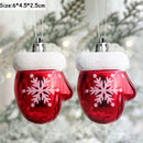 2pcs Elk Christmas Balls Ornaments Bauble Pendant Xmas Tree Hanging Balls Christmas Home Decorations Navidad 2022 Natal New Year