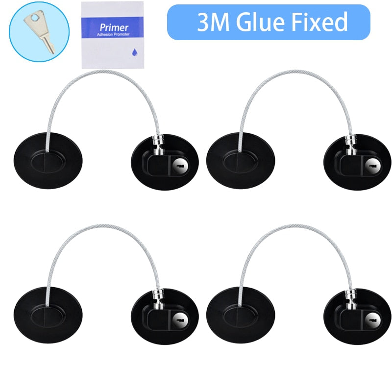 4pcs  3M glue / China