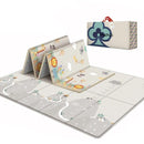 Large Size Foldable Children Carpet Cartoon Baby Play Mat Educational Baby Activity Carpet Waterproof and Easy to Store