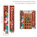 Santa Claus Banner Merry Christmas Decor For Home Christmas Door Decor Outdoor Xmas Ornament Navidad 2022 Happy New Year 2023 - anconmall