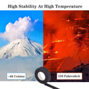 15 Meter Heat-Resistant Flame Retardant Tape Coroplast Adhesive Cloth Tape For Car Cable Harness Wiring Loom Protection Velvet