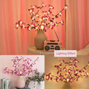 Phalaenopsis Branch Christmas Lights Merry Christmas Decor for Home Christmas Ornaments Navidad Natal Decor Kerst New Year 2023