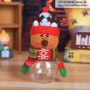 Christmas Elf Candy Jar Gift Bag Christmas Decorations for Home Santa Storage Bottle Xmas Sweet Box Child Kid Gifts Navidad 2022