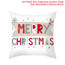 HUIRAN Christmas cushion cover Decorative Pillowcase sofa cushions Pillow cases Christmas Decoration For Home Decor Pillow Cover