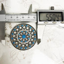 Pendant Blue Turquoise Stone Ornament Brand New Fashion 925 Sterling Silver Jewelry Europe Accessories Gift For Women