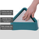 1.8 L Dog Water Bowl No Spill Pet Buoyancy Bowl Cat Floating Water Feeder Non-Slip Splash-Proof Vehicle Carried Drinker Fountain - anconmall