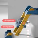 Folding Infant Potty Children's Pot Baby Toilet Training Chair With Adjustable Step Stool Ladder  Toilet Seat Boys Girls Potties