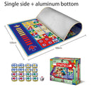 1set New Design Kids Carpet Ludo Board Game Mat for Children Portable Travel Children Toy Chess Family And Party Games