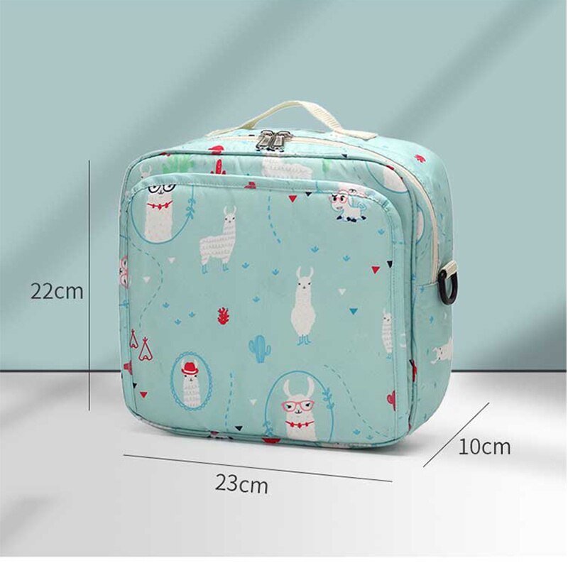 Infant Nappy Storage Bin Baby Diaper Organizer Reusable Wipes Bag Caddy Basket Wet/Dry Bag Mummy Storage Bag Travel Nappy Bag