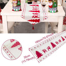 Linen Christmas Table Runner Christmas Decorations for Home Table Navidad Christmas Decor Kerst Decoratie Table Runners Modern - anconmall