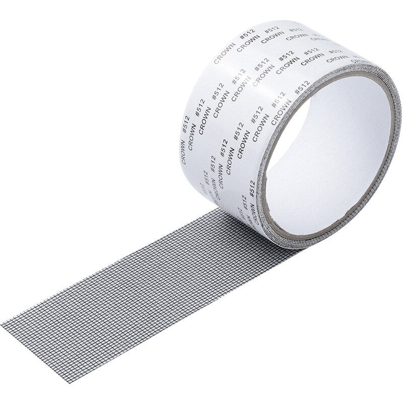 Screen Repair Tape Window Door Waterproof Patch Self-adhesive Super Fix Anti-Insect Door Mosquito Net Mesh Broken Holes Repair