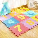 Children's Mat EVA Kids Foam Puzzle Carpet Baby Play Mat Interlocking Floor Tiles with Alphabet and Numbers DropShipping