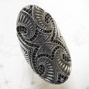 Ring Maori Cultural Tattoo Ornament,Bridal Sets Fashion Good Jewerly For Women Men Gift In 925 Sterling Silver