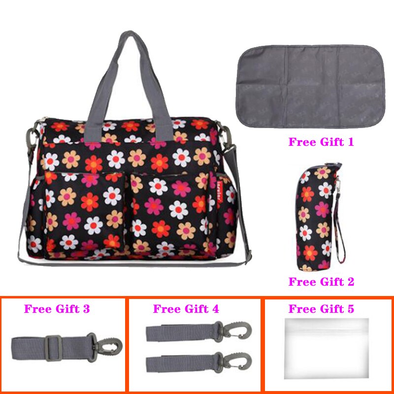 Fashion Mummy Maternity Nappy Bag Large Capacity Nappy Bag Travel Backpack Nursing Bag for Baby Care Women's Fashion Bag