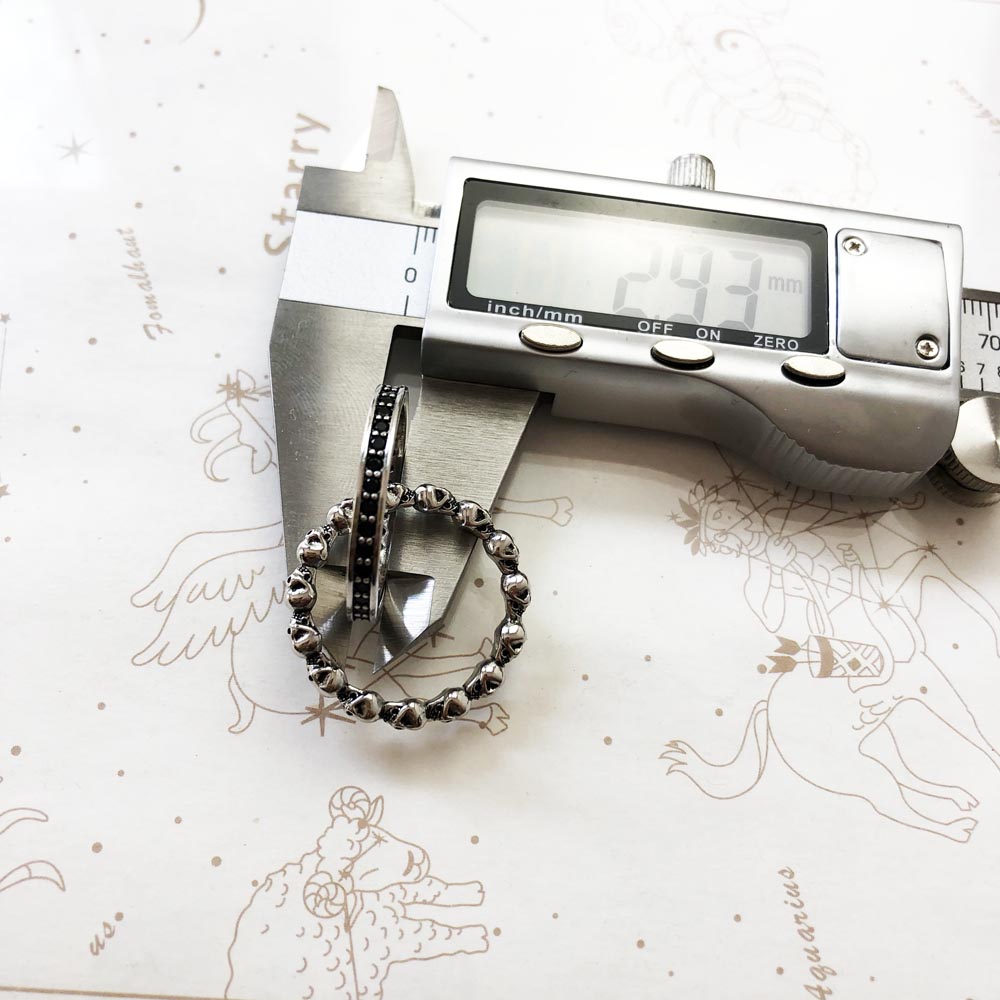 Ring Skull United Forever Europe Style Rebel Fine Jewerly For Men & Women Autumn New Gift In 925 Sterling Silver