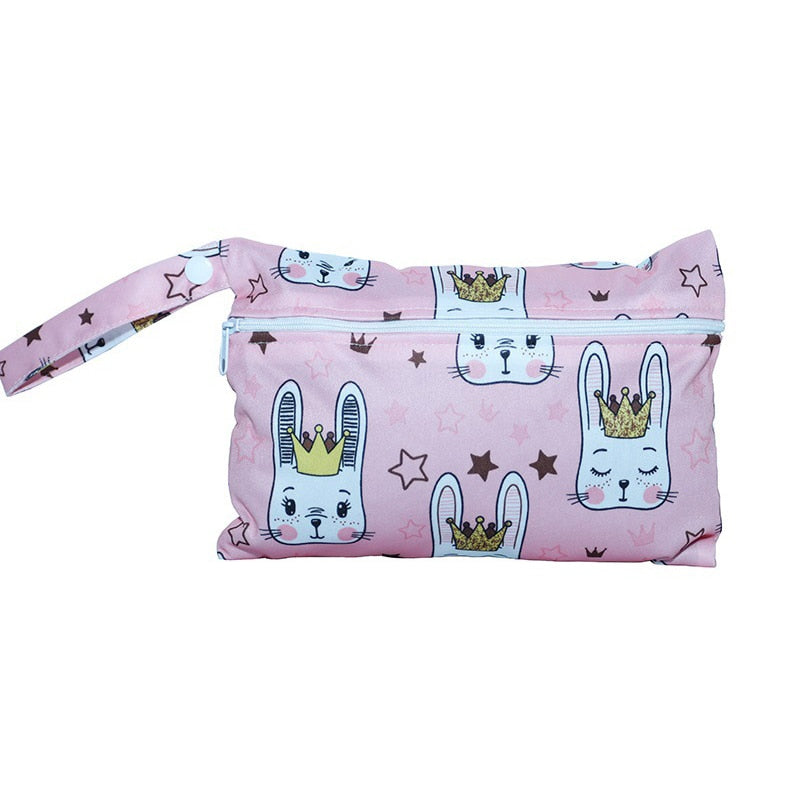 Mommy Diaper Dag Baby Toiletry Bags with Zippered Baby Diapers Waterproof Organizer Reusable Wet Dry Bags Mommy Bag