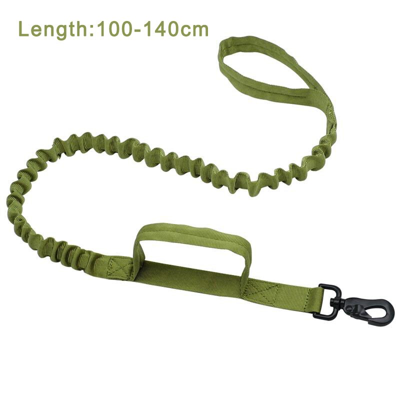 Dog Harness Vest with Leash Adjustable Nylon Military Tactical Hound K9 Training Patrol for Small Medium and Large Dogs Shepherd - anconmall
