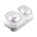 Non-slip Cat Bowls Double Bowls With Raised Stand Pet Food And Water Bowls For Cats Dogs Feeders Cat Bowl Pet Supplies