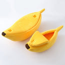 Banana Shape Pet Dog Cat Bed House Mat Durable Kennel Doggy Puppy Cushion Basket Warm Portable Dog Cat Supplies Soft Sofa Beds