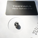 Beads Asian Ornament,Silver Black Gift For Women Men Fits Bracelet Europe Necklace Karma Charms European Jewelry Accessories