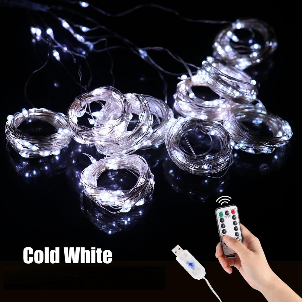 USB Christmas Curtain Light Garland Merry Christmas Decor for Home Christmas Ornaments Navidad 2022 Xmas Gifts New Year 2023