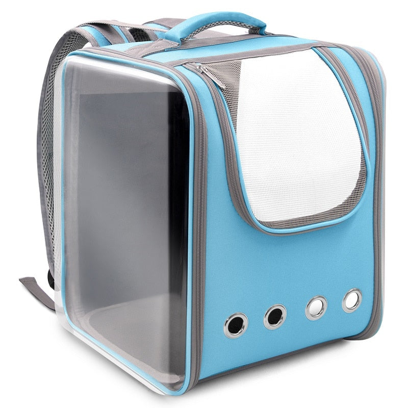 Cat Carrier Bags Breathable Pet Carriers Small Dog Cat Backpack Travel Space Capsule Cage Pet Transport Bag Carrying For Cats - anconmall