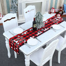 Christmas Elk Snowflake Table Runner Merry Christmas Decor For Home 2022 Xmas Ornaments Navidad Natal New Year&#39;s Decor 2023 - anconmall