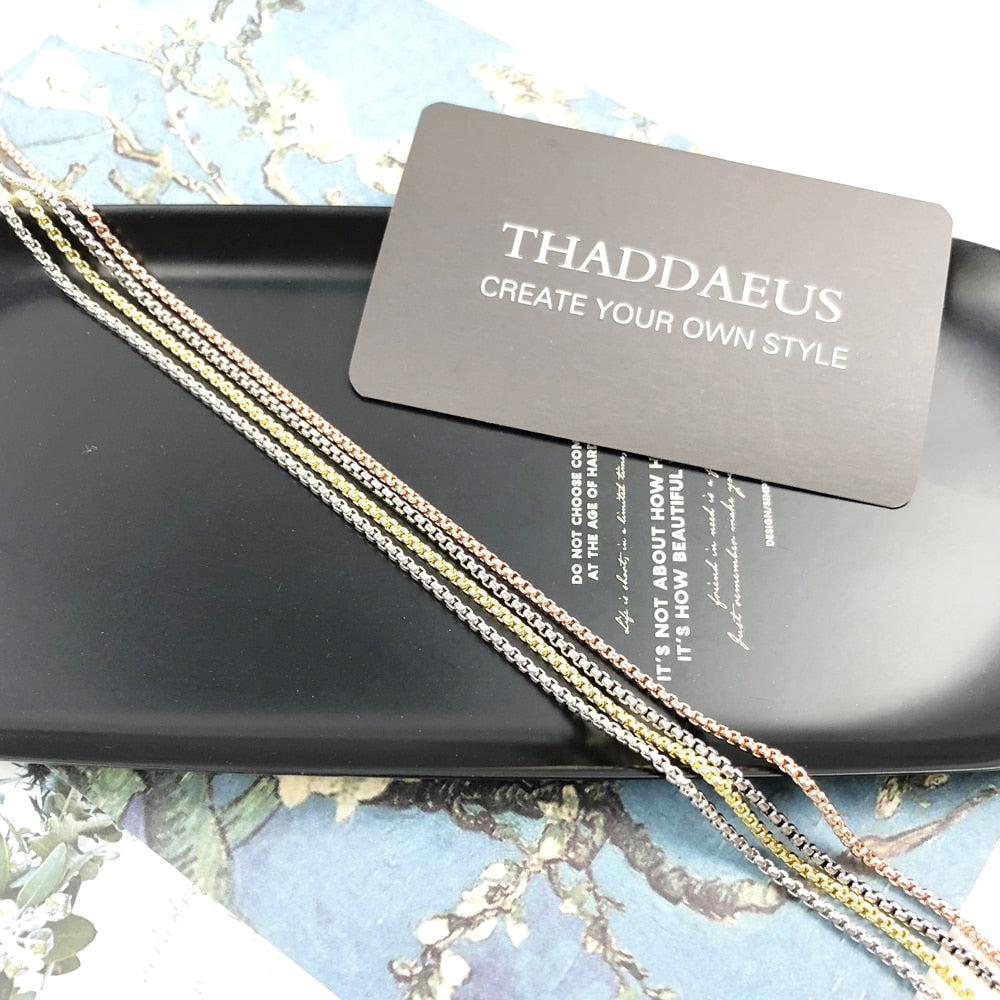 Venezia Chain Necklace,2022 Brand New  Strand Fashion Jewelry Europe Style Silver Bijoux Gift For Men Women