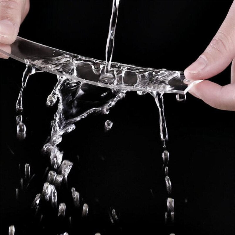 Nano Double-Sided TapeUniversal Multifunctional Tapes Storage Decorative Washable Reusable Home Wall Transparent Stickers