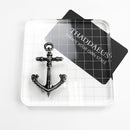 Pendant Skull Anchor Brand New Fashion Punk Jewelry Europe 925 Sterling Silver Accessories Rebel Gift For Woman Men
