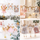 New Year 2023 Christmas Elf Doll Ornaments Xmas Tree Hanging Pendant Navidad 2022 Santa Kids Gift Christmas Home Decoration