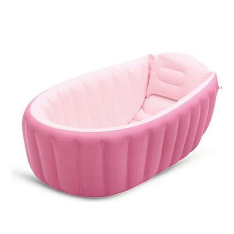 Portable Inflatable Baby Bath Kids Bathtub Thickening Folding Washbowl Children Tub Baby Swimming Pool