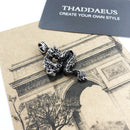 Pendant Dragon Black Brand Fashion Jewelry Europe 925 Sterling Silver Accessories Gift For Woman & Men