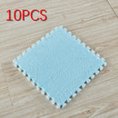 10 Pcs Soft Plush Children&#39;s Mat Baby Play Mat Baby Toys Eva Foam Puzzle Carpet In Children&#39;s Room Keep Warm Playmat 30*30*1CM