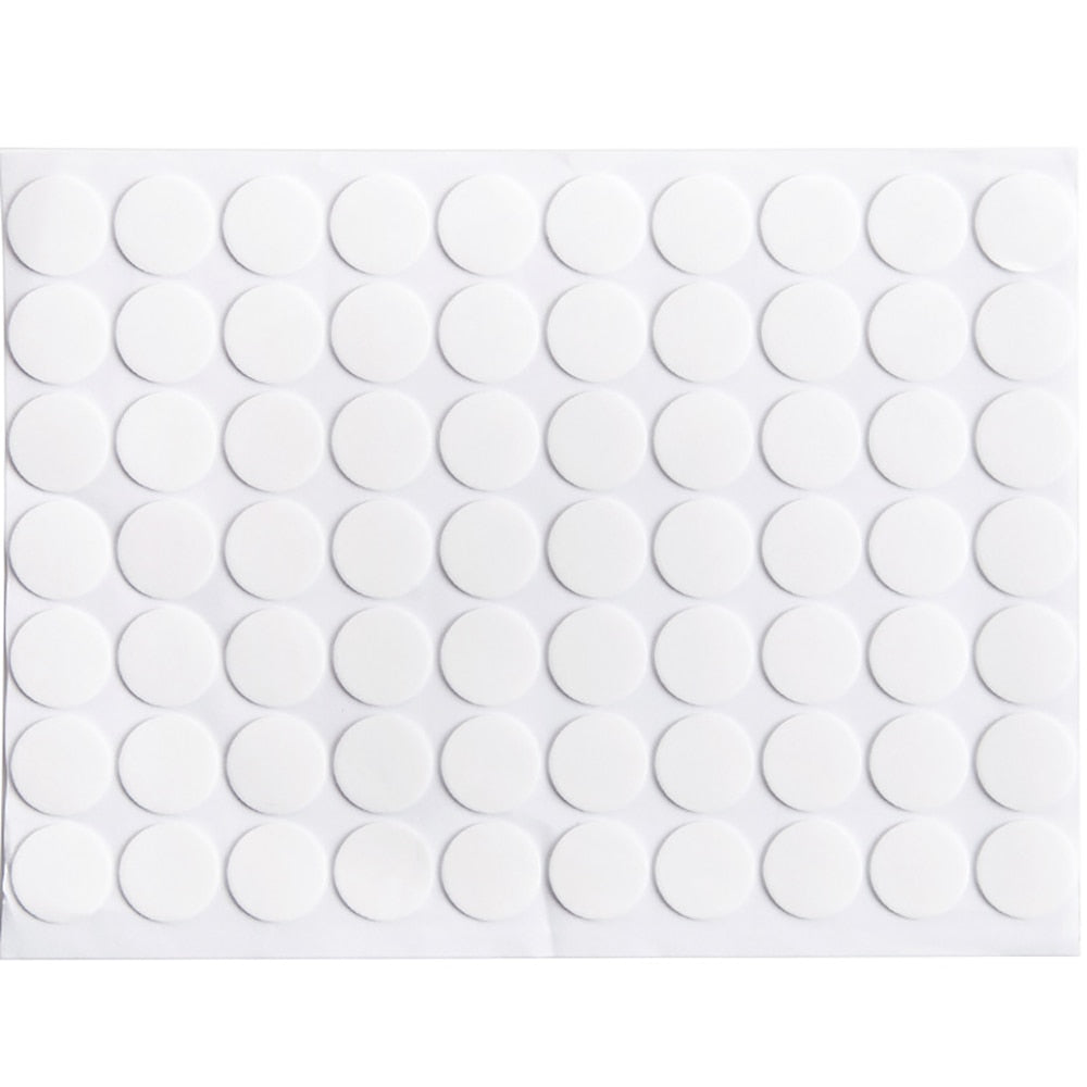 70Pcs Acrylic Double-Sided Adhesive Gripping Anti Slip Gel Pads Sticker Sticky Reusable Multi-Function Nano Tape Home